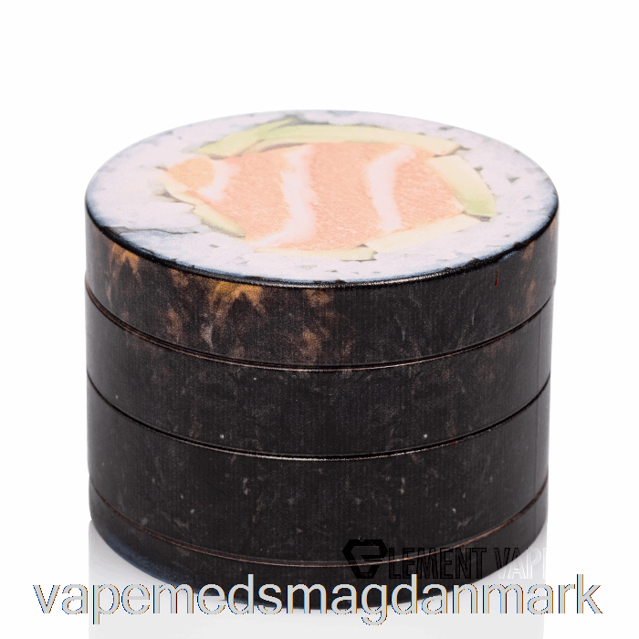 Vape Juice V Syndicate 2,5 Tommer 4-delt Skarpskåren Spisekværn Sushirulle